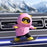 Cute Skateboard Bear Decoration for Car Gift for Drivers Sculpture Accessory pink