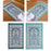 Worship Carpet Carpet Accessories Arabic Kneeling Pad for Temple Room Adults blue