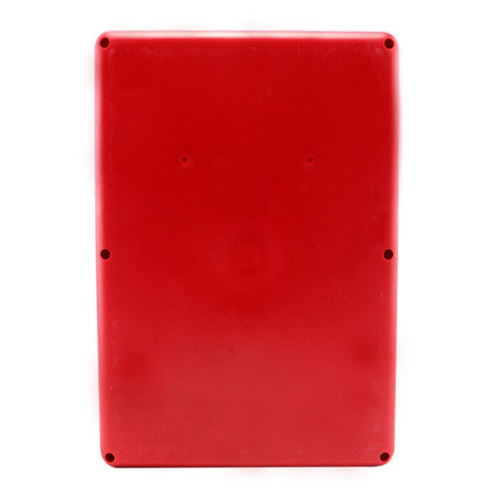 Suggestion Drop Box Waterproof with Slot and Lock Complaint Box Donation Box Red