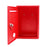 Suggestion Drop Box Waterproof with Slot and Lock Complaint Box Donation Box Red