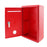 Suggestion Drop Box Waterproof with Slot and Lock Complaint Box Donation Box Red