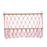 Wall Hanging Net Toy Storage Organizer Durable Handwoven Plush Toy Organizer Pink