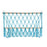 Wall Hanging Net Toy Storage Organizer Durable Handwoven Plush Toy Organizer Blue