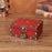 Wooden Jewelry Box Craft Box Jewelry Organizer for Treasure Earring style C