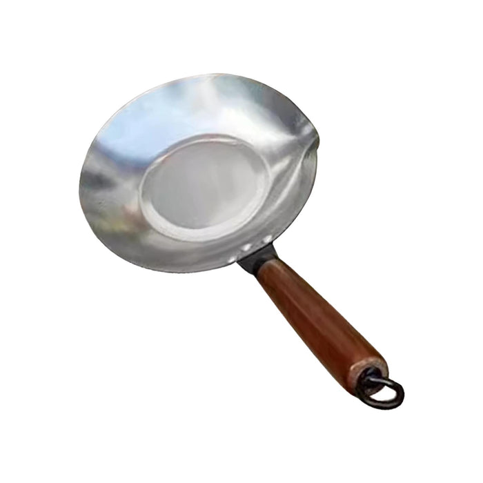 Sugar Pan Melt Pot Portable Melt Pan for Candied Haws Tanghulu Making Cheese Stainless Steel