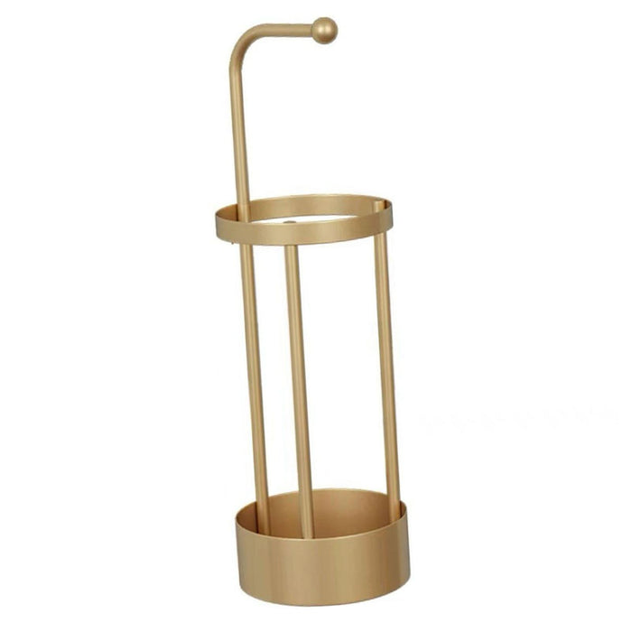 Umbrella Rack Stand Free Standing Umbrella Holder for Corridor Canes Cabinet Gold