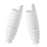 2x Wine Bottle Stopper Fits 1.2cm-2.2cm Mouth Bottles Portable Wine Stoppers White