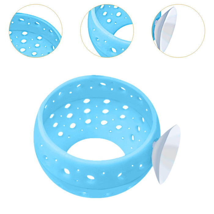 Aquarium Tank Cave Rest Play Hole House Shelter for Reptile Underwater Betta Blue