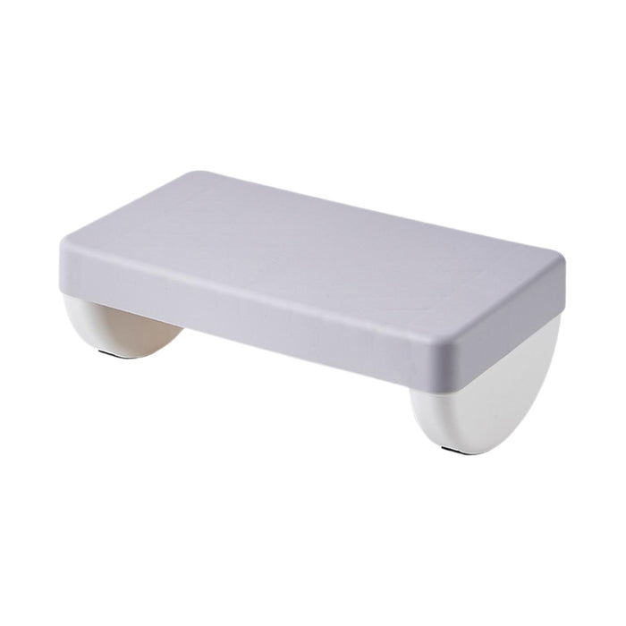 Under Desk Footrest Adults Modern Desk Leg Rest for Computer Desk Car Office Light Gray