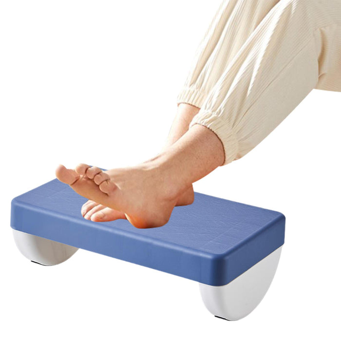 Under Desk Footrest Adults Modern Desk Leg Rest for Computer Desk Car Office Blue