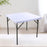 Square Table Cover Stretchable Elastic Tablecloth for Dinner Party End Table White