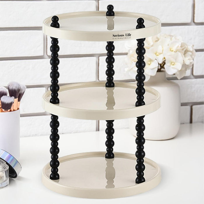 Bathroom Counter Organizer Desktop Storage Rack for Counter Kitchen Bathroom 3 Layer