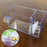 Aquarium Hang on Filter Box Drip Flow Box Waterfall Fish Tank Top Filter Box Clear 18x10.5x10cm