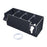 Aquarium Hang on Filter Box Drip Flow Box Waterfall Fish Tank Top Filter Box Black 24x10.5x10cm