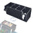 Aquarium Hang on Filter Box Drip Flow Box Waterfall Fish Tank Top Filter Box Black 24x10.5x10cm