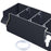 Aquarium Hang on Filter Box Drip Flow Box Waterfall Fish Tank Top Filter Box Black 24x10.5x10cm