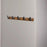 Wall Mounted Coat Rack Simple Wall Hooks for Hanging for Towels Jackets Bags 5 Hooks