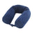 Travel Pillow Ergonomic Neck Support Pillow for Home Traveling Sleeping Blue