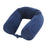 Travel Pillow Ergonomic Neck Support Pillow for Home Traveling Sleeping Blue