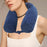 Travel Pillow Ergonomic Neck Support Pillow for Home Traveling Sleeping Blue