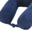 Travel Pillow Ergonomic Neck Support Pillow for Home Traveling Sleeping Blue