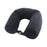 Travel Pillow Ergonomic Neck Support Pillow for Home Traveling Sleeping Black