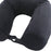 Travel Pillow Ergonomic Neck Support Pillow for Home Traveling Sleeping Black