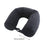 Travel Pillow Ergonomic Neck Support Pillow for Home Traveling Sleeping Black