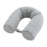 Travel Pillow Ergonomic Neck Support Pillow for Home Traveling Sleeping Grey