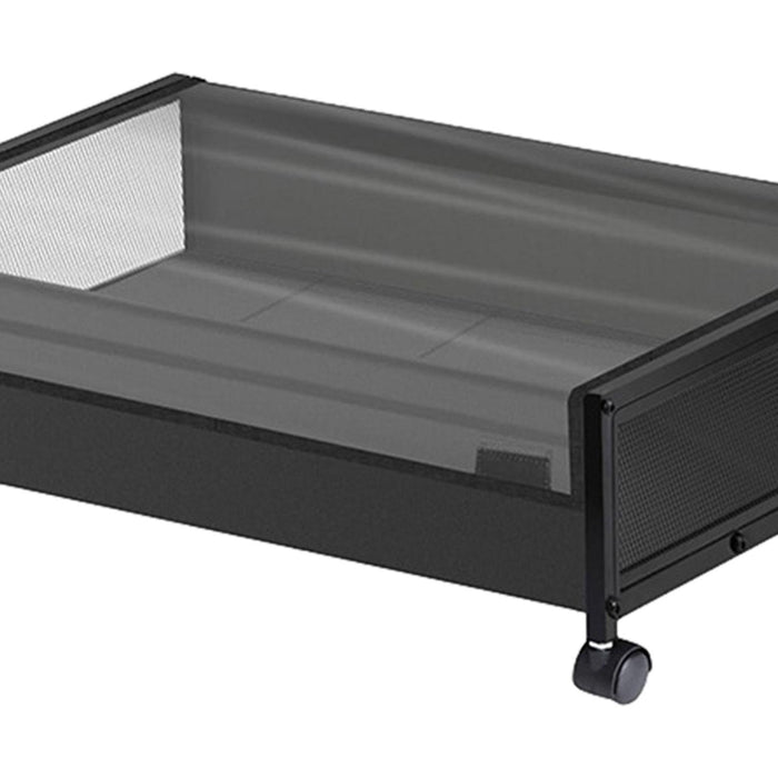 Rolling Storage Drawer with 360° Swivel Wheels Storage Container for Clothes 80cmx42cmx18cm