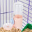 Guinea Pig Water Dispenser Cage Hanging Non Drip Rabbit Water Bottle for Pet Pink