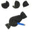 Ice Scraper with Glove Portable Automotive Accessories for Suvs Snow Scraper Blue