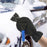 Ice Scraper with Glove Portable Automotive Accessories for Suvs Snow Scraper Blue