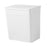 Trash Can with Lid Paper Basket Waste Bin for Kitchen Dorm Living Room 26x17.5x26 cm