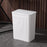 Trash Can with Lid Paper Basket Waste Bin for Kitchen Dorm Living Room 26x17.5x34 cm