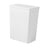 Trash Can with Lid Paper Basket Waste Bin for Kitchen Dorm Living Room 26x17.5x34 cm