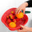 Fruit Basket Decorative Multipurpose Bread Basket for Kitchen Cupboard Bread 31cmx10cm