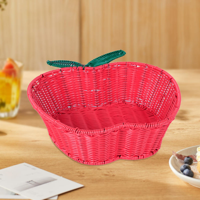 Fruit Basket Decorative Multipurpose Bread Basket for Kitchen Cupboard Bread 31cmx10cm