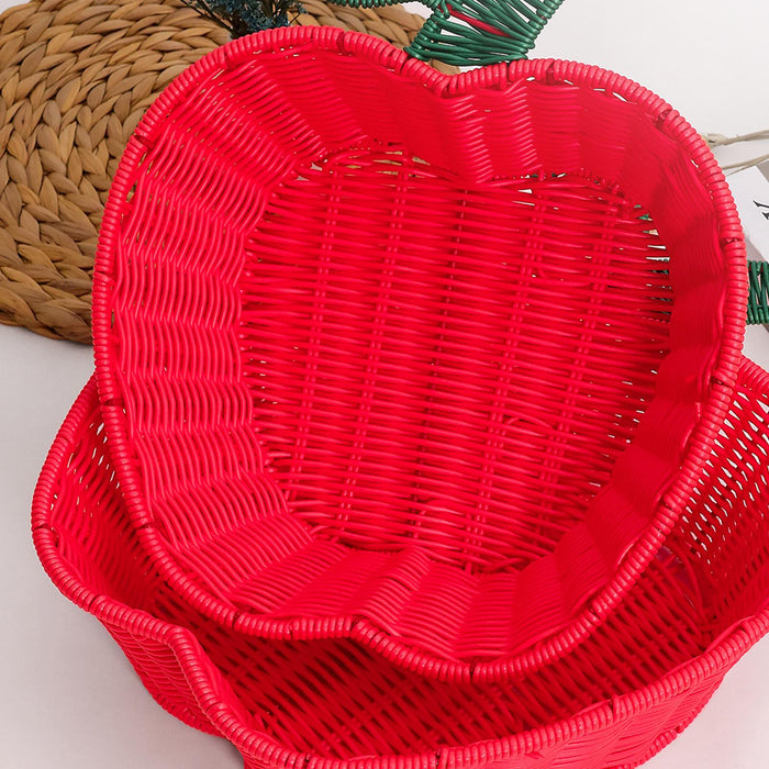 Fruit Basket Decorative Multipurpose Bread Basket for Kitchen Cupboard Bread 31cmx10cm