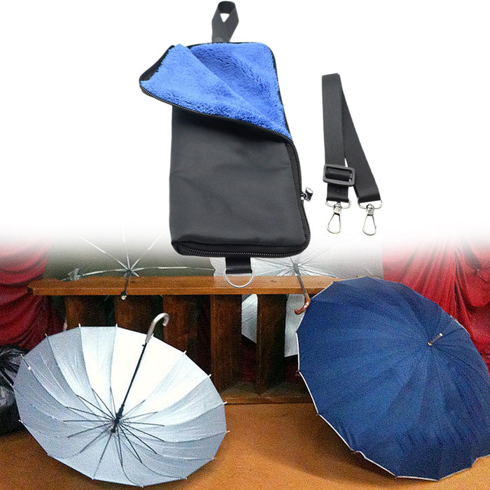 Umbrella Bag Umbrella Carrier Telescopic Umbrella Cover for Women Men Adults Blue