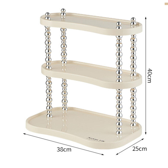 Water Cup Storage Rack Display Storage Shelf for Glass Cups Hotel, Apartment 3 Tiers