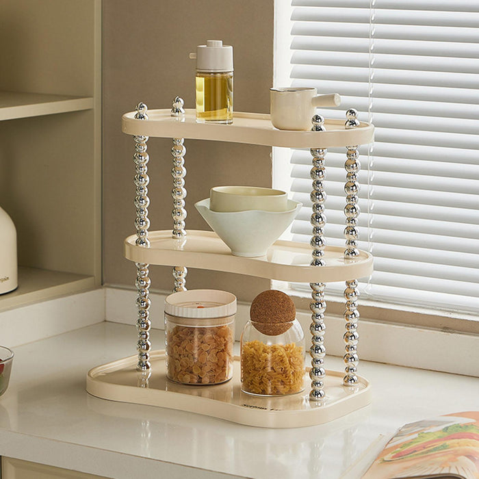 Water Cup Storage Rack Display Storage Shelf for Glass Cups Hotel, Apartment 3 Tiers