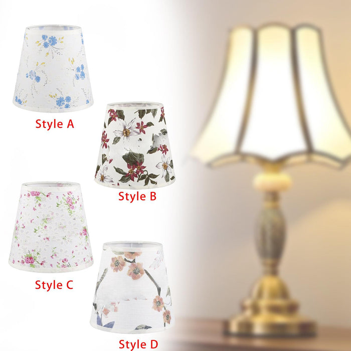 Table Lamp Shade Classic Decorative Cloth Lamp Shade Lantern Round Lampshade Style A