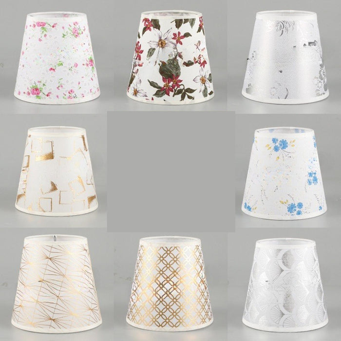 Table Lamp Shade Classic Decorative Cloth Lamp Shade Lantern Round Lampshade Style A