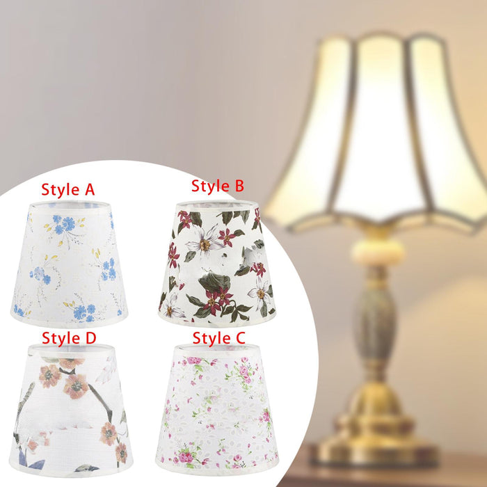 Table Lamp Shade Classic Decorative Cloth Lamp Shade Lantern Round Lampshade Style A