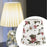 Table Lamp Shade Classic Decorative Cloth Lamp Shade Lantern Round Lampshade Style B