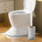 Toilet Brush with Holder Compact Toilet Accessories Ergonomic Cleaning Brush