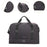 Gym Bag Luggage Bag with Shoe Compartment Tote Bag Handbag Travel Duffel Bag Gray