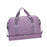 Gym Bag Luggage Bag with Shoe Compartment Tote Bag Handbag Travel Duffel Bag Light Violet