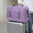 Gym Bag Luggage Bag with Shoe Compartment Tote Bag Handbag Travel Duffel Bag Light Violet